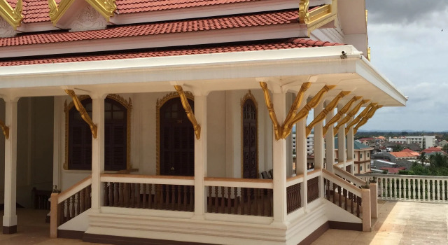Champasak Palace Hotel, Reservar Hotel Hotéis em Pakse com piscina, perto de Wat Phabat, Piscina