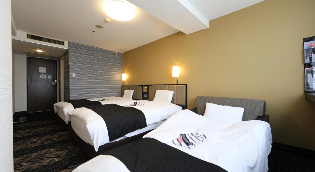 Трёхместный номер Standard APA Hotel Tottori Ekimae