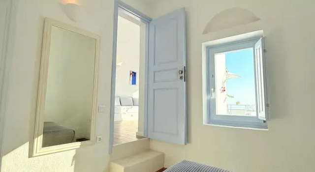 Коттедж с видом на закат Sunset Caldera Seaview Houses