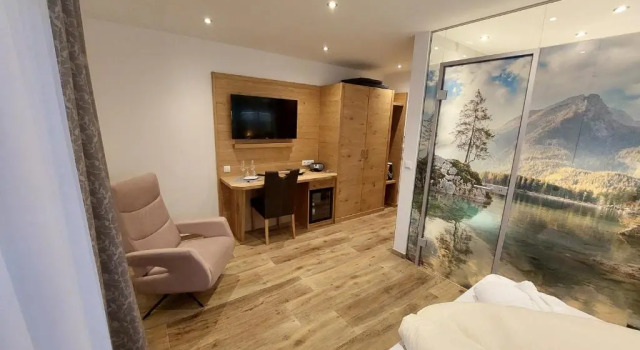 Номер Deluxe Wellness & Landhotel Prinz- Wellness & Romantik