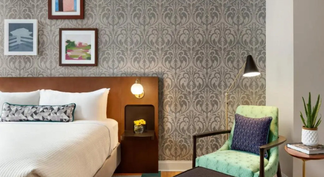 Номер Standard для гостей с нарушением слуха Hotel Indigo - Winston-Salem Downtown by IHG
