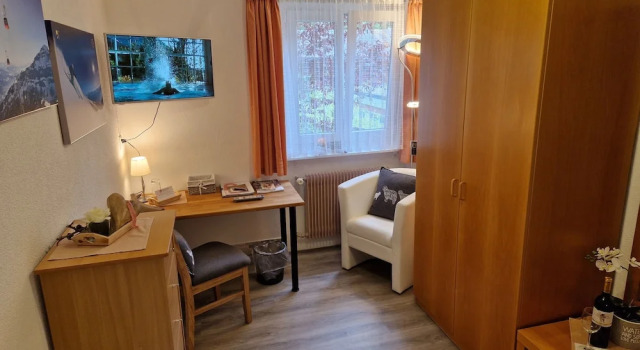 Одноместный номер Standard c 1 комнатой Hotel Paradis-Leukerbad-Therme