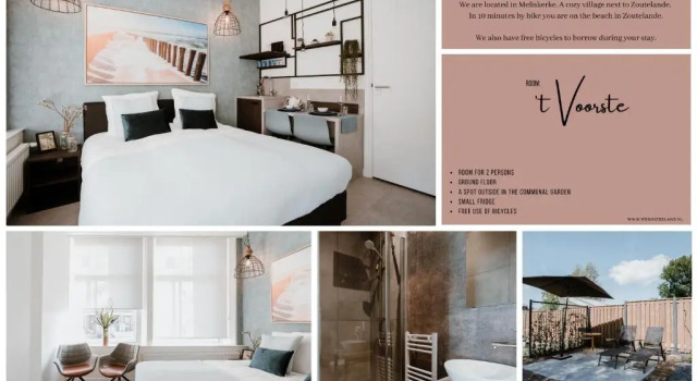 Двухместный номер Standard De Zilte Melis Boutique Rooms