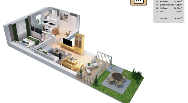 Апартаменты Premium Ferienwohnanlage Oberaudorf