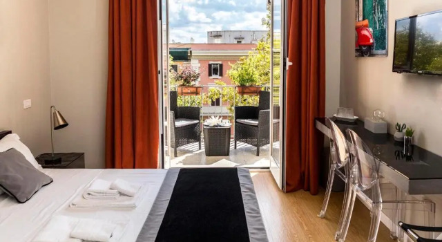 Двухместный номер Standard с балконом Top Floor Trastevere