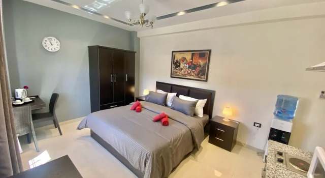 Двухместная студия Comfort с видом на горы VillaMira GuestHouse 2 Downtown Amman