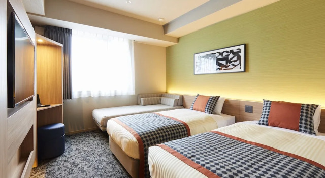 Двухместный номер Deluxe hotel MONday Asakusa