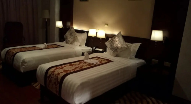 Şehir manzaralı 1 yatak odası Standart çift kişilik oda Sherar Addis Hotel