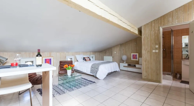 Lovely Attic Studio in Capucins