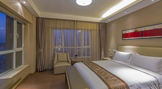 Люкс Deluxe с 3 комнатами Jinjiang Peninsula Seasons Hotel