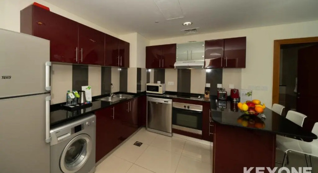 KeyOne - 2BR in Ocean Heights, Забронировать Апартаменты/квартира Дубай-Марина , рядом с Остановка трамвая Marina Towers