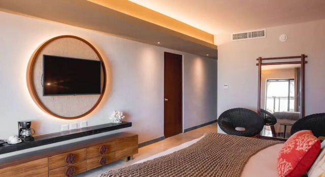Двухместный номер Premium с балконом и с видом на океан Reef Yucatán & Convention Center -  Все включено