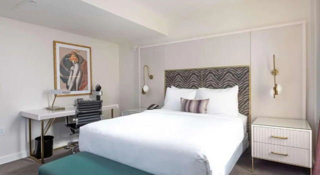 Номер Standard с видом на город Отель The Kelly Birmingham, Tapestry Collection By Hilton