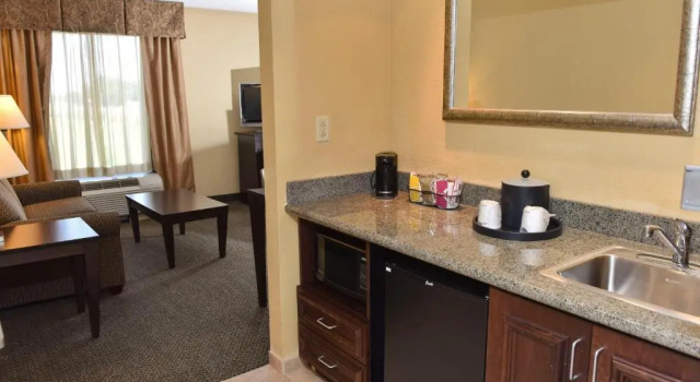 Люкс Hampton Inn & Suites Alexandria