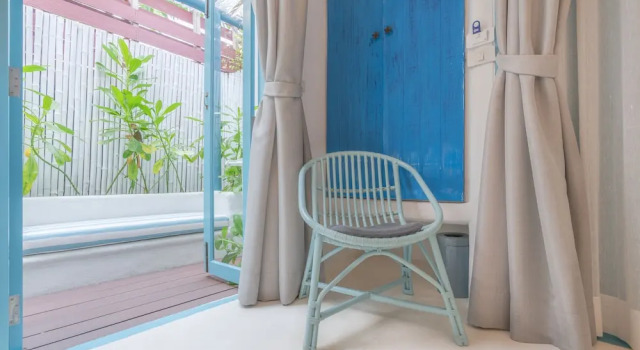 Номер Deluxe Цокольный этаж с балконом Resort de Paskani