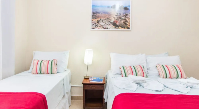 Трёхместный люкс Hotel Pousada Vivendas do Sol e Mar