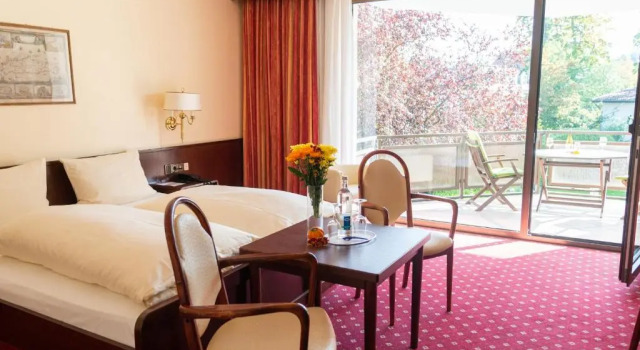Двухместный номер Standard с видом на сад Hotel Haus am Zoo