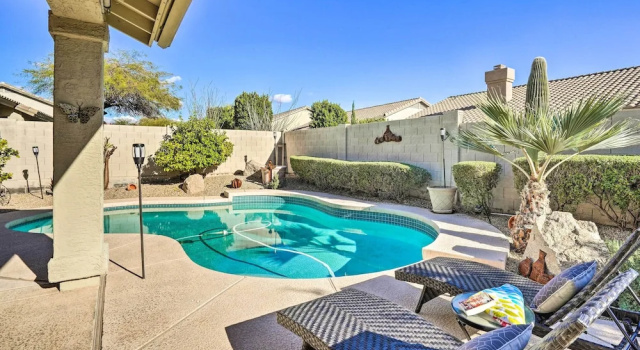 Коттедж Pool, BBQ & Fire Pit: Family Home in Cave Creek