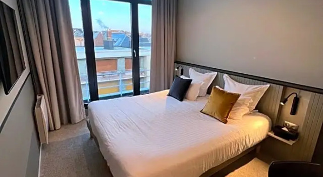 Номер Comfort с видом на город LÉchappée - Hôtel Casino Dieppe