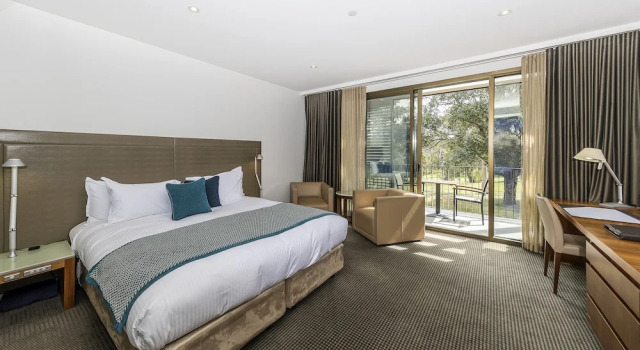 Номер Standard с видом на поле для гольфа RACV Healesville Country Club & Resort