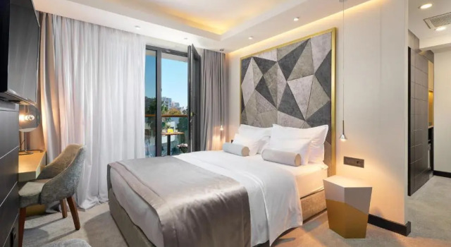 Двухместный номер Standard с балконом Time Boutique Hotel