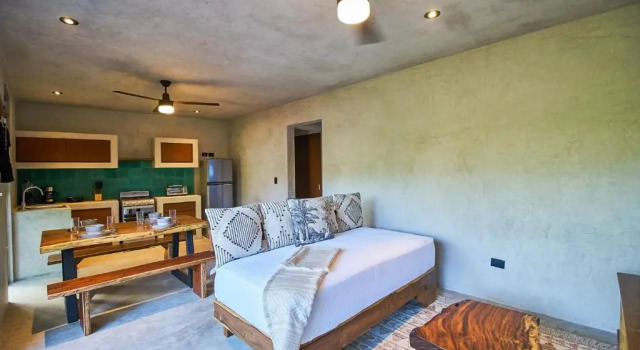 Апартаменты с балконом Eco-sustainable Luxury Between Beach Hotspots & Tulum Town by Stella Rentals