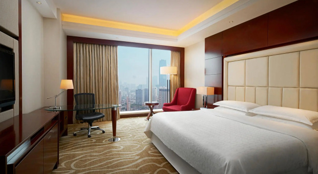 Двухместный номер Deluxe Sheraton Shanghai Hongkou Hotel