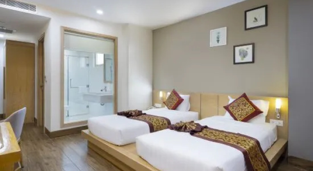 Номер Deluxe с балконом и с видом на город Gibson Hotel Nha Trang