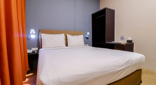 Deluxe Zimmer Blitz Hotel Batam Near Sultan Mahmud Riayat Shah