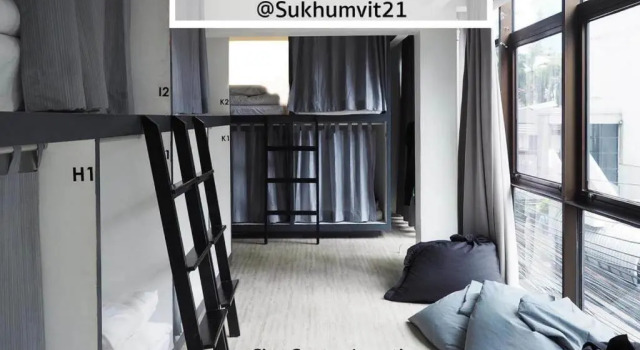 Женская капсула 3Howw Hostel @ Sukhumvit 21