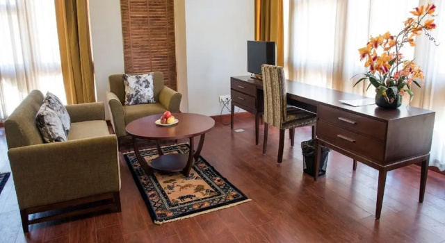 Habitación doble Superior 1 dormitorio con balcón City Hotel Thimphu