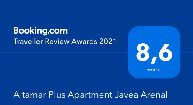 Апартаменты Altamar Plus Apartment Javea Arenal