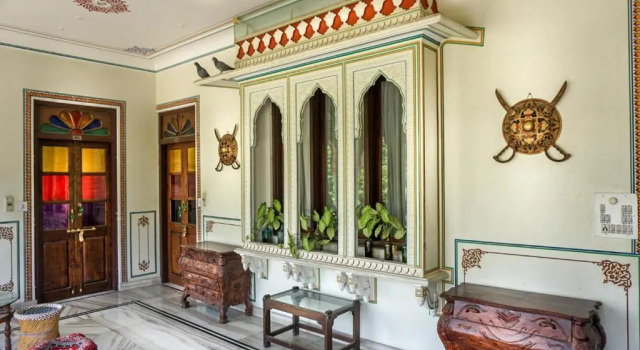 Krishna Palace, Book Boutique Hotel Hoteller i Rajasthan med morgenmad, Morgenmad