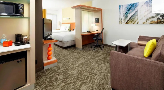 Двухместная студия SpringHill Suites by Marriott Chicago Waukegan/Gurnee