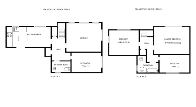 Stables & Breeze | 6 Bedrooms / Sleeps 13 | Sea Views