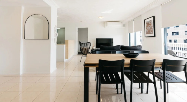 Апартаменты с 2 комнатами с балконом Gabba Central Apartments