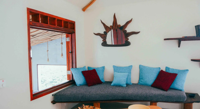 BambooJam Villa, Book Villa Sommerhuse i Las Terrenas, Hytte