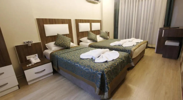 Standardowy trzyosobowy pokój Inciler Hotel