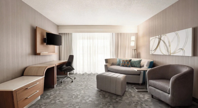 Suite 1 Schlafzimmer Courtyard by Marriott Topeka