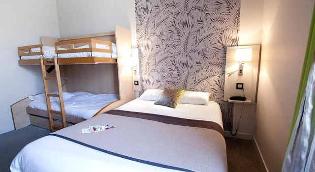 Семейный номер Standard Hôtel Albert Elisabeth Gare SNCF