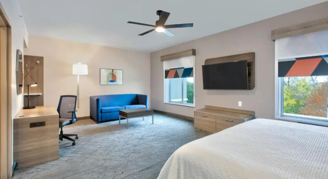 Двухместный люкс c 1 комнатой Holiday Inn Express & Suites North Dallas at Preston by IHG