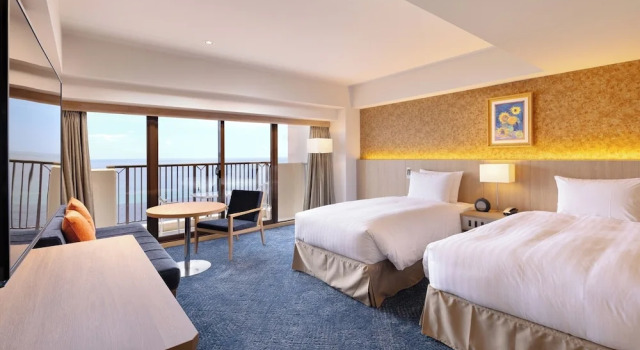 Номер Standard с видом на океан AoAwo Naruto Resort