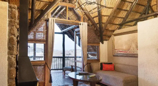 Двухместный номер Standard с балконом Tshukudu Bush Lodge