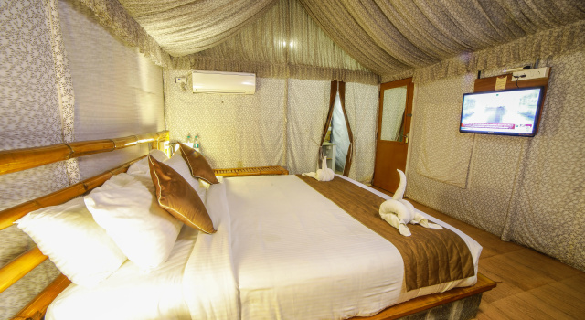 Тент с видом на сад WOW Bison Woods Resort Yercaud