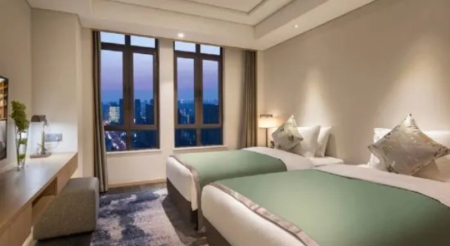 Люкс Deluxe с 3 комнатами Somerset Harmony City Wuxi