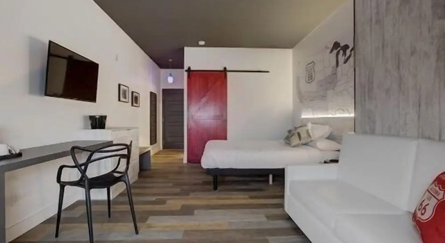 Номер Superior Hotel Historique et Manoir Route 66