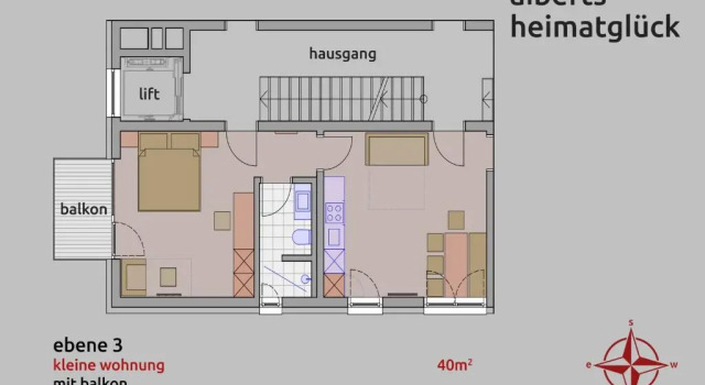 Двухместный номер Standard Alberts Heimatglück
