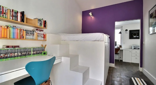 502254 - Spacious duplex apartment for 12 people near Les Halles, Забронировать Апартаменты/квартира 2-й округ: Биржа Париж, рядом с Лувр — Риволи