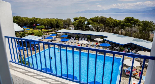 Трёхместный номер Standard с балконом и с видом на море Hotel Delphi Beach - All Inclusive