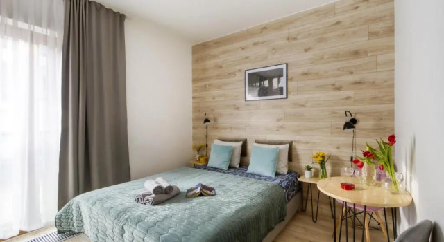 Апартаменты Superior Aparthotel Pawia Deluxe- 10 min to center, self check-in, optional breakfest, parking on the street
